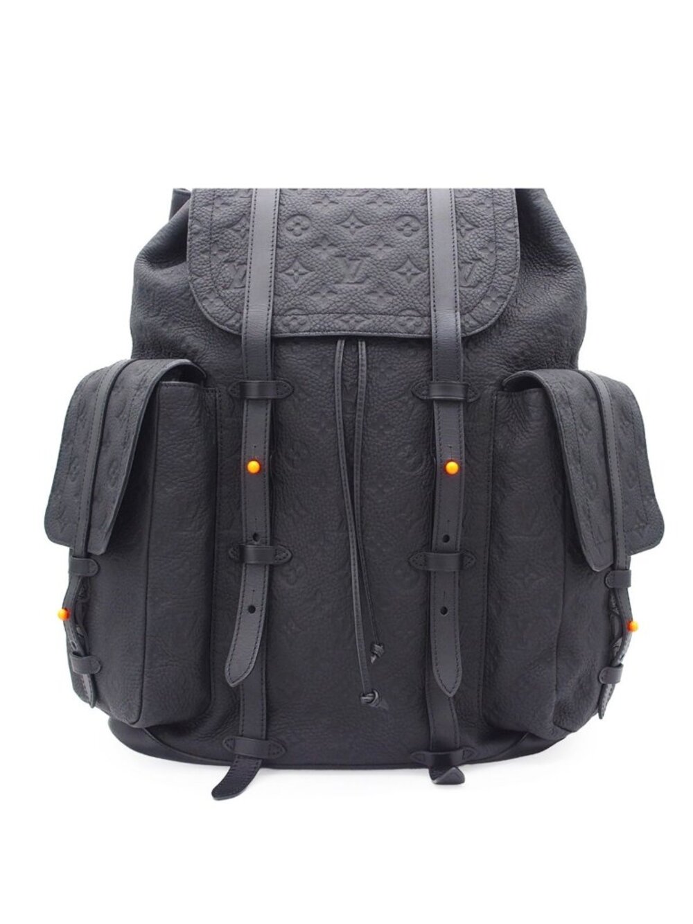 Louis Vuitton Christopher GM Noir Monogram Taurillon Backpack